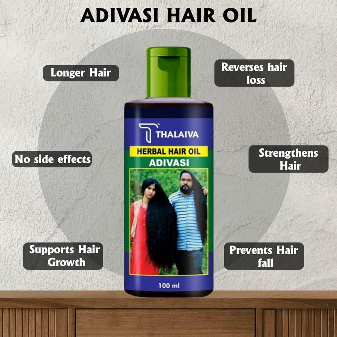 Vishwambhari Natural Hair Growth Oil and Shampoo Kit
