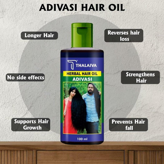 Vishwambhari Natural Hair Growth Oil and Shampoo Kit
