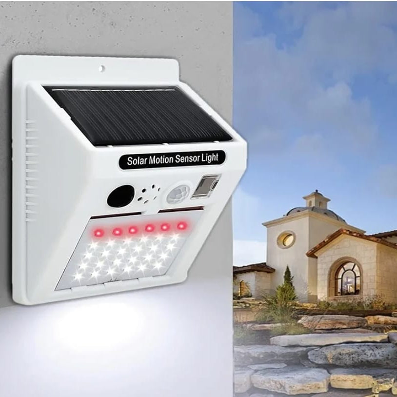 Alarm Sound Security Solar Lamp