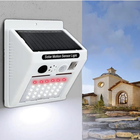 Alarm Sound Security Solar Lamp