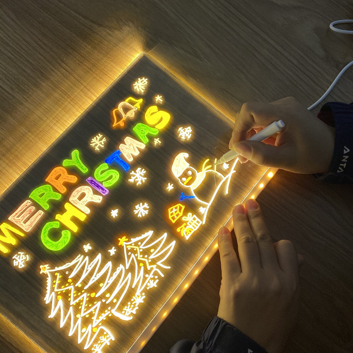 LED Light-Up Writing Board
