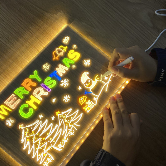 LED Light-Up Writing Board