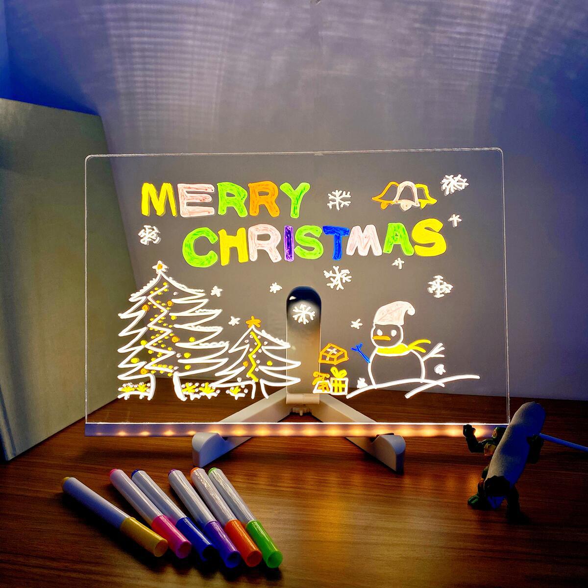 LED Light-Up Writing Board